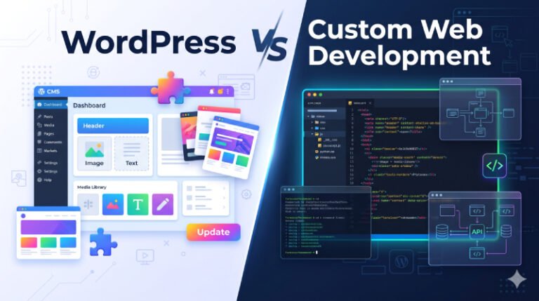 WordPress vs Custom Web Development: Which Is Best for Your Business?